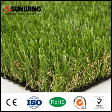 Plastic artificial grass swimming pool flooring